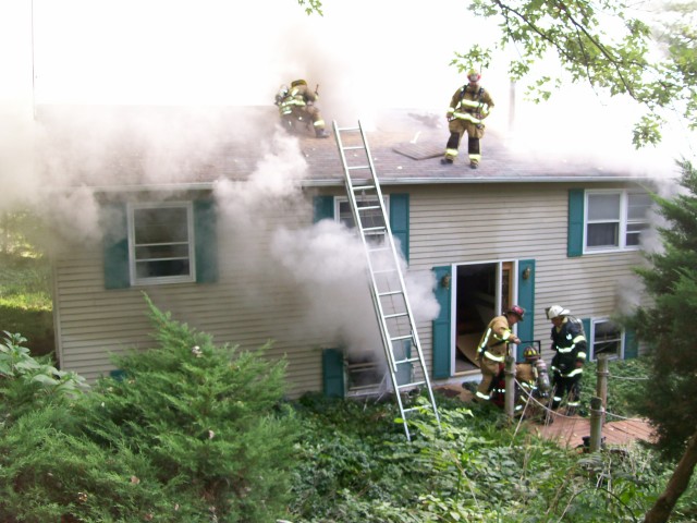 Neudecker Rd. House Fire, 8-23-2008.